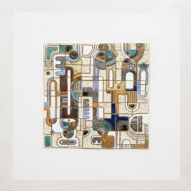 Mozaika ceramiczna „W tajemniczej dzielnicy” 67 x 67 thumbnail